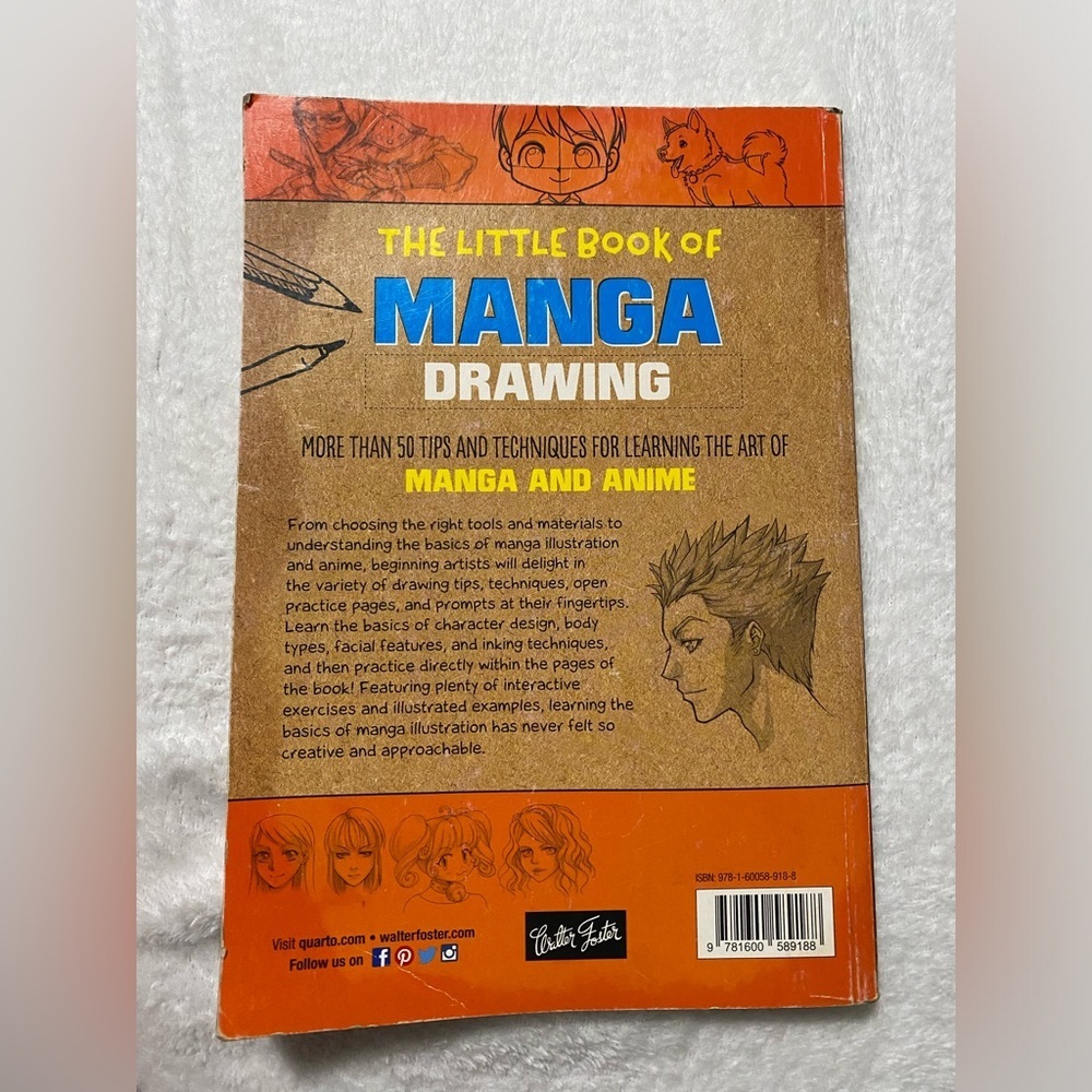 The Little Book of Manga Drawing - Paperback - Picture 2 of 3